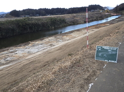 29国補広域河川　河道掘削工事（その３）　平成31年3月竣工　発注者：茨城県土浦土木事務所 竣工