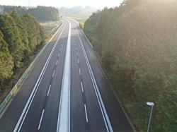 工事名：02国補地道　道路改良舗装工事（その5）　令和3年3月竣工　発注者：茨城県土浦土木事務所 竣工